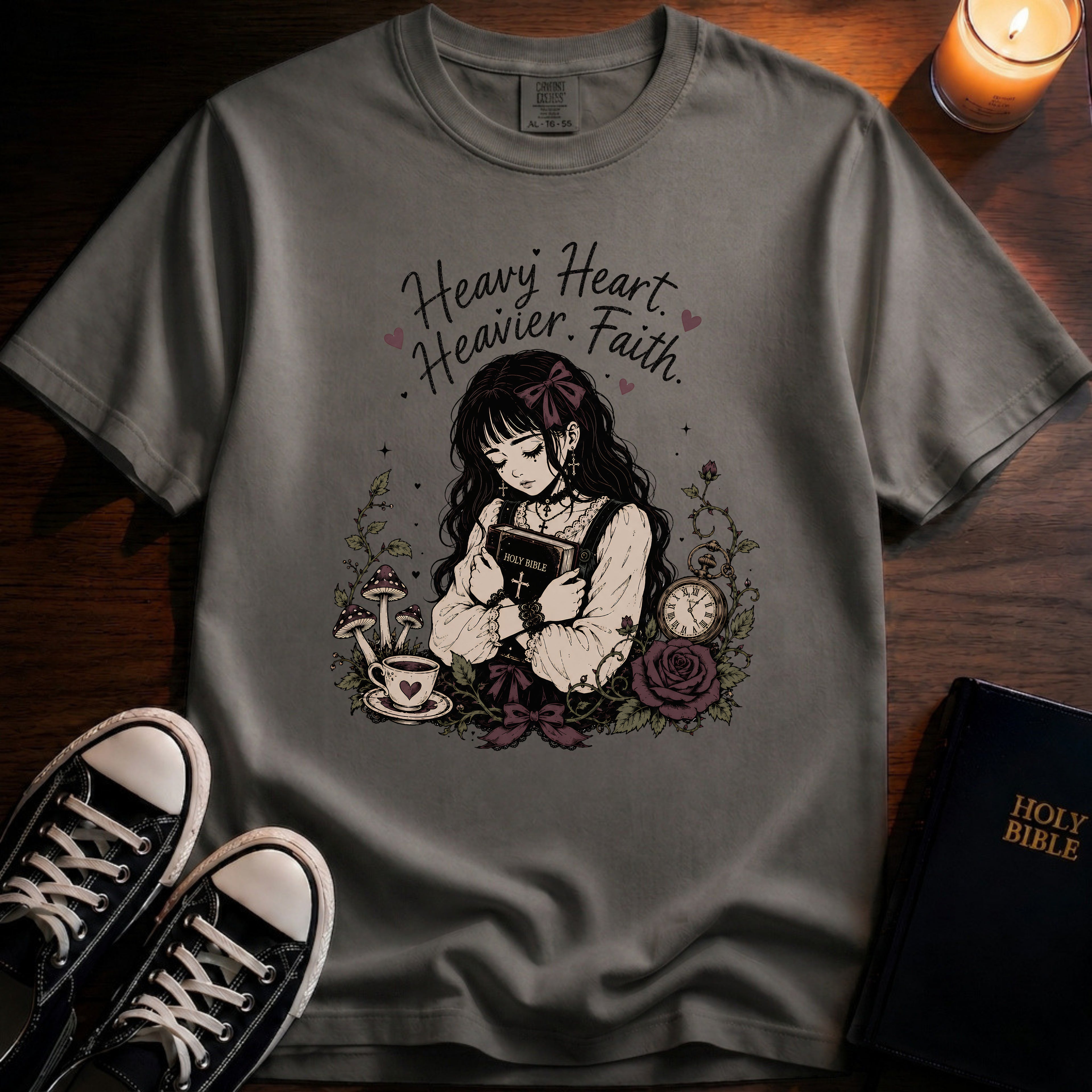Heavy Heart, Heavier Faith T-Shirt