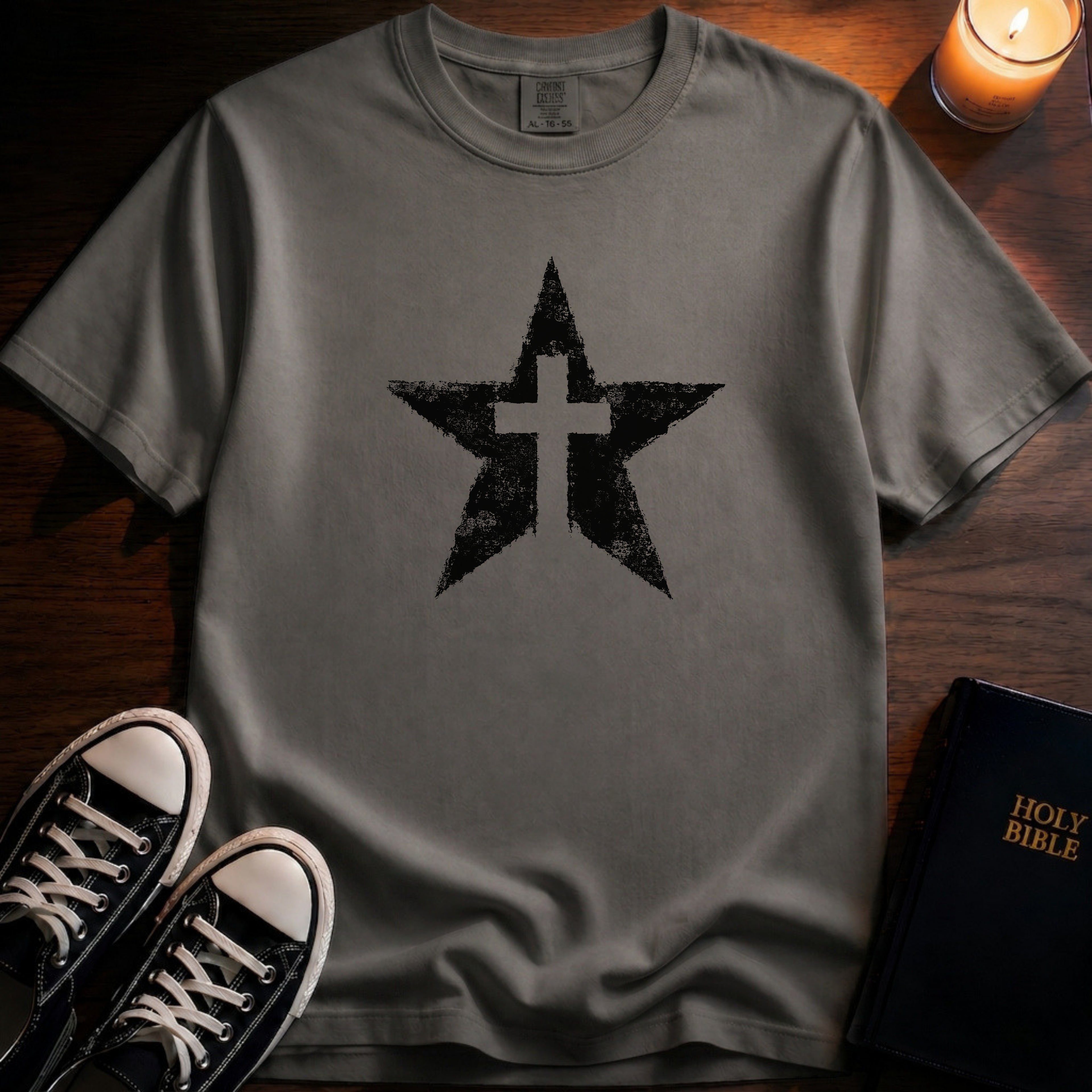 Morning Star & Cross T-Shirt