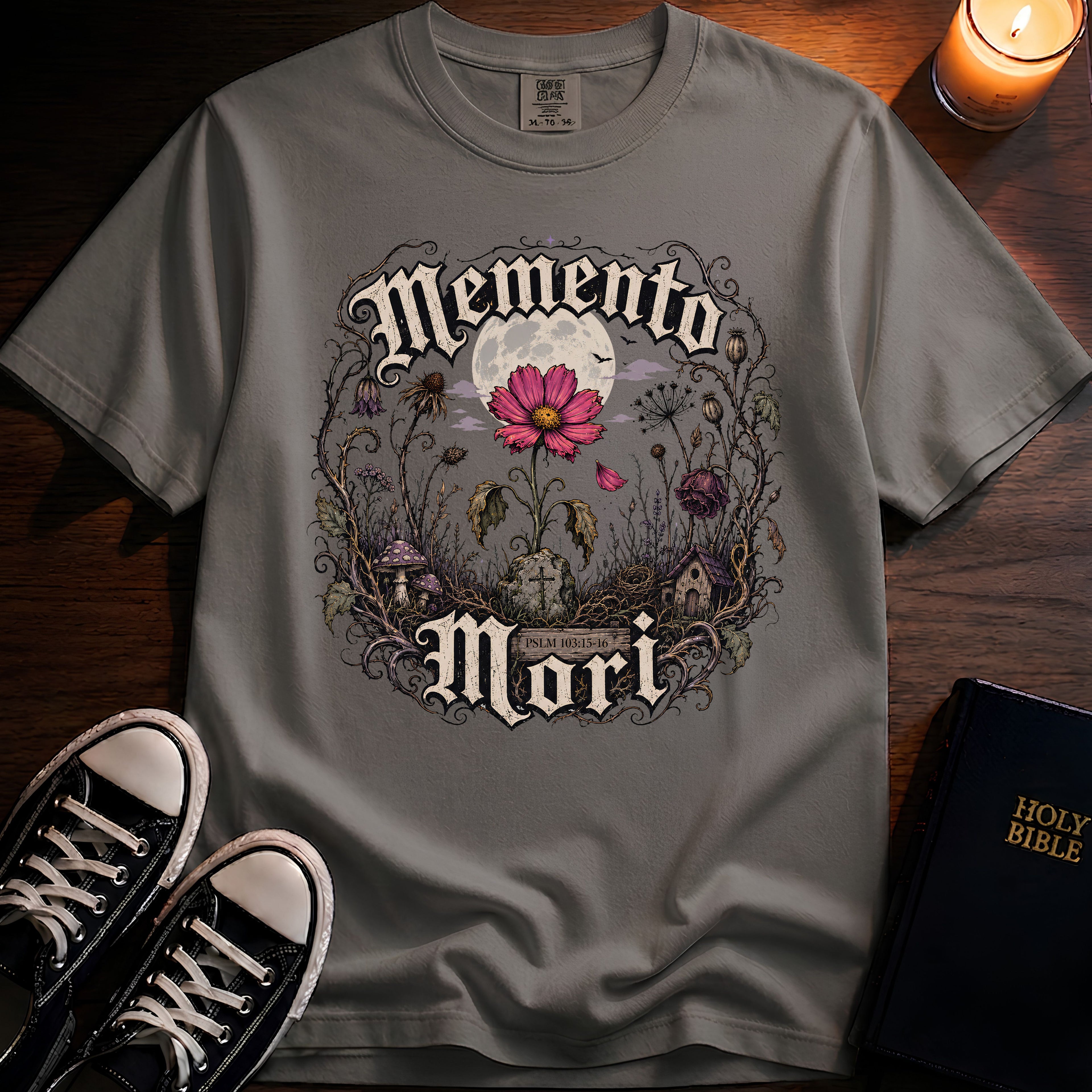 Memento Mori Flower T-Shirt