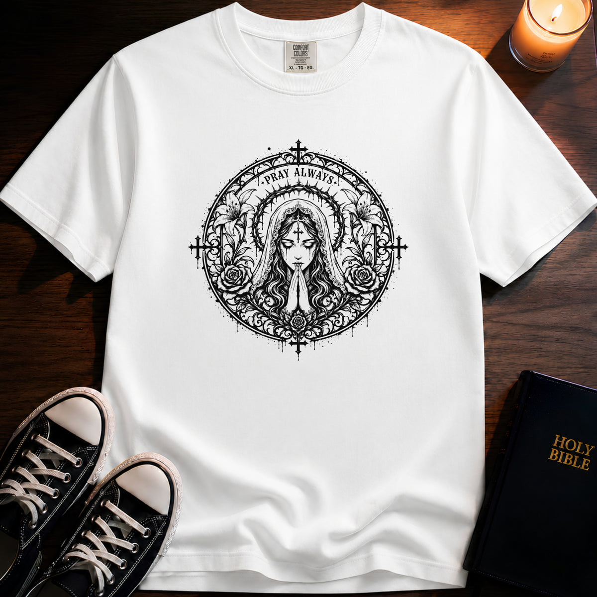 Pray Always Emblem T-Shirt