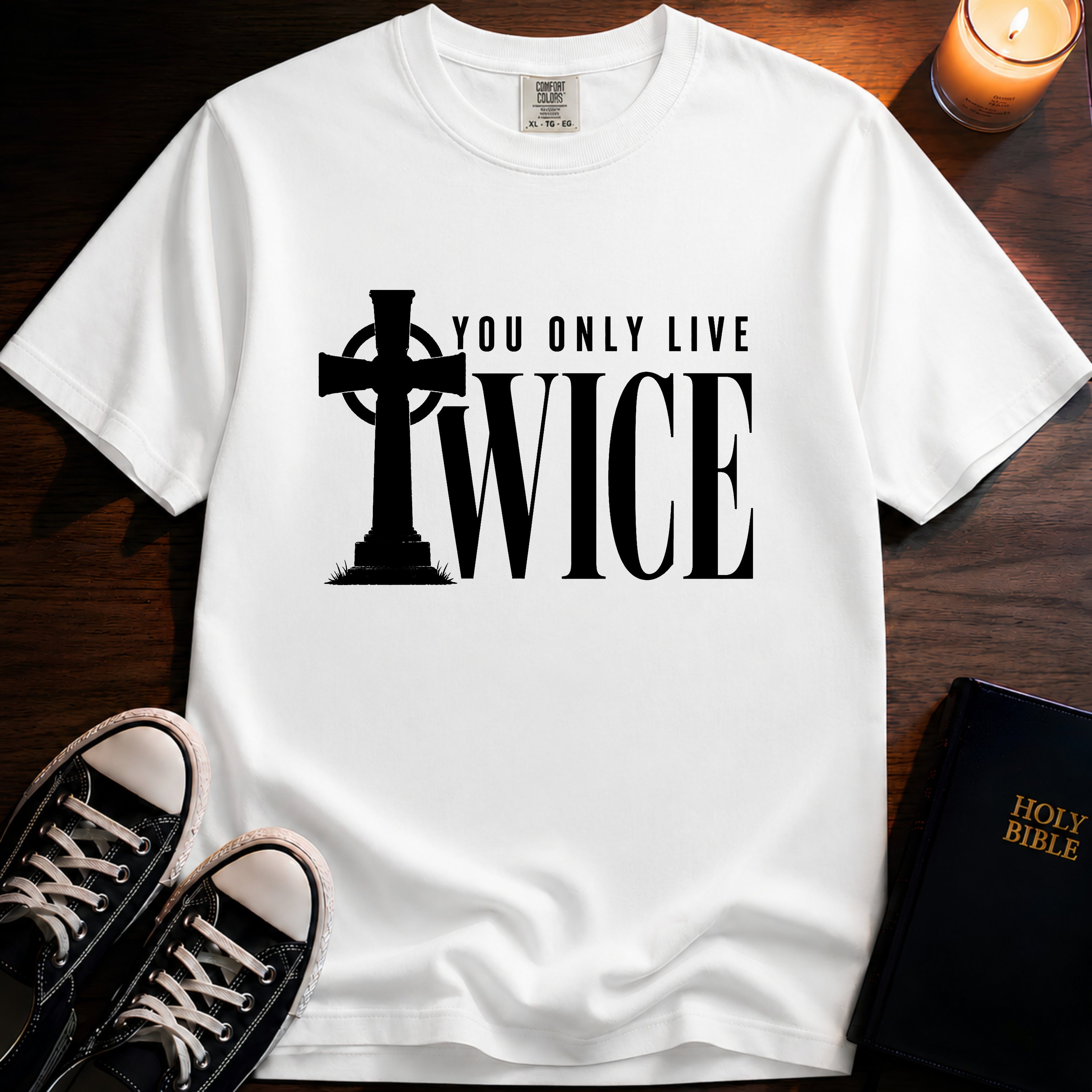 You Only Live Twice Gravestone T-Shirt