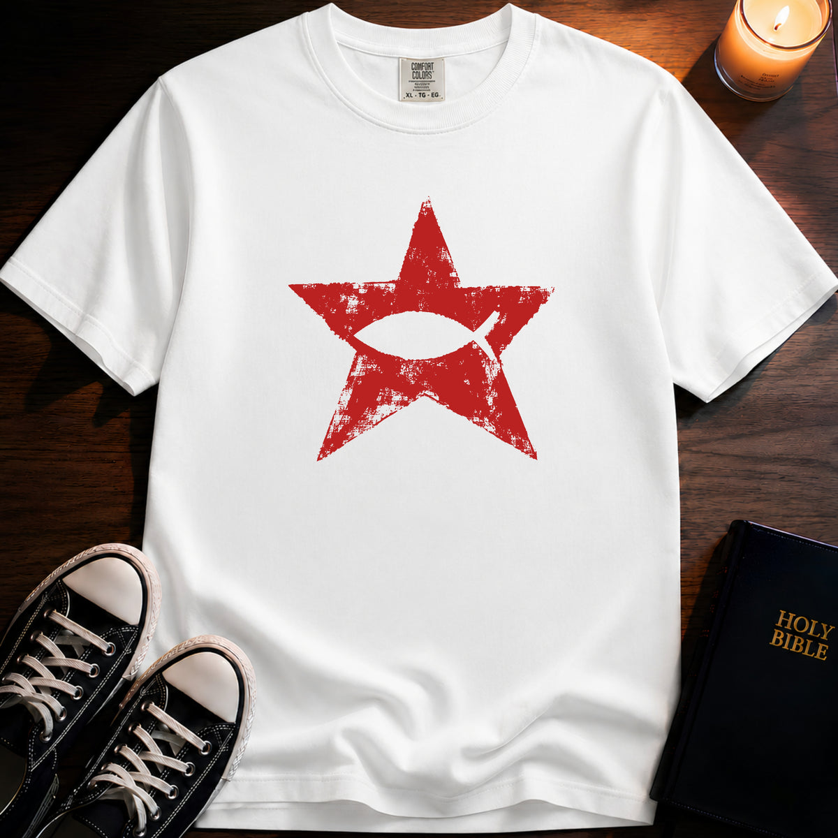 Morning Star & Fish T-Shirt