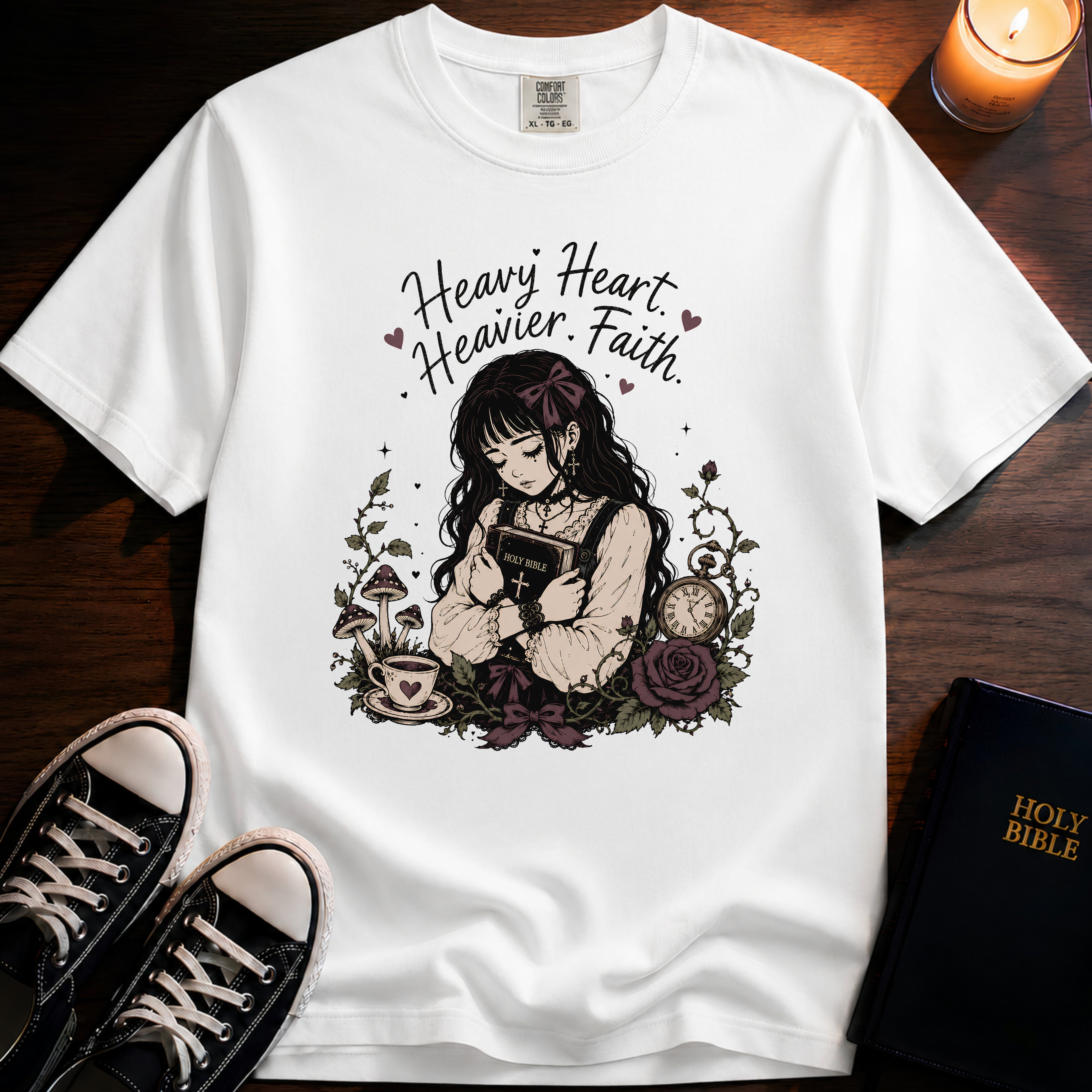 Heavy Heart, Heavier Faith T-Shirt