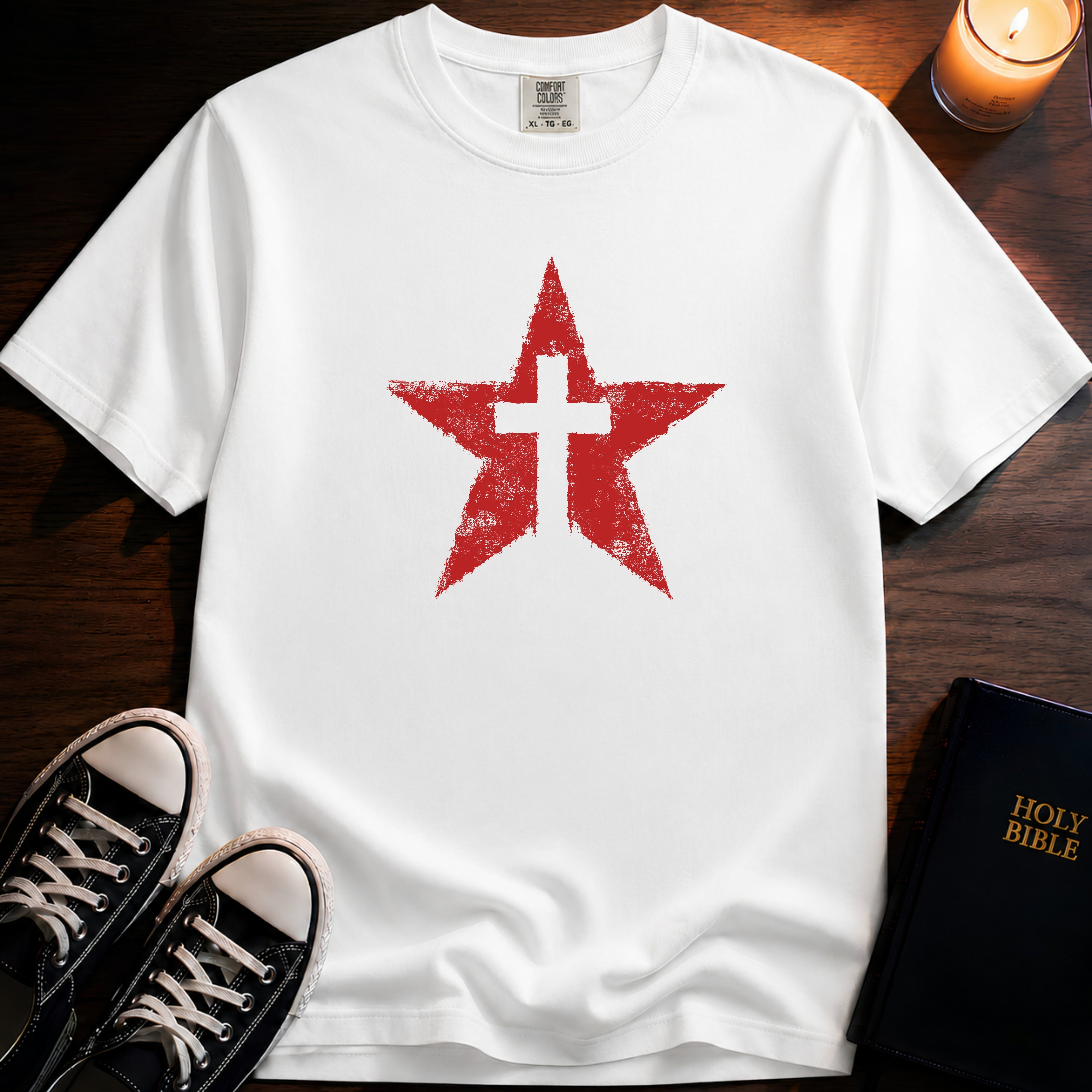 Morning Star & Cross T-Shirt