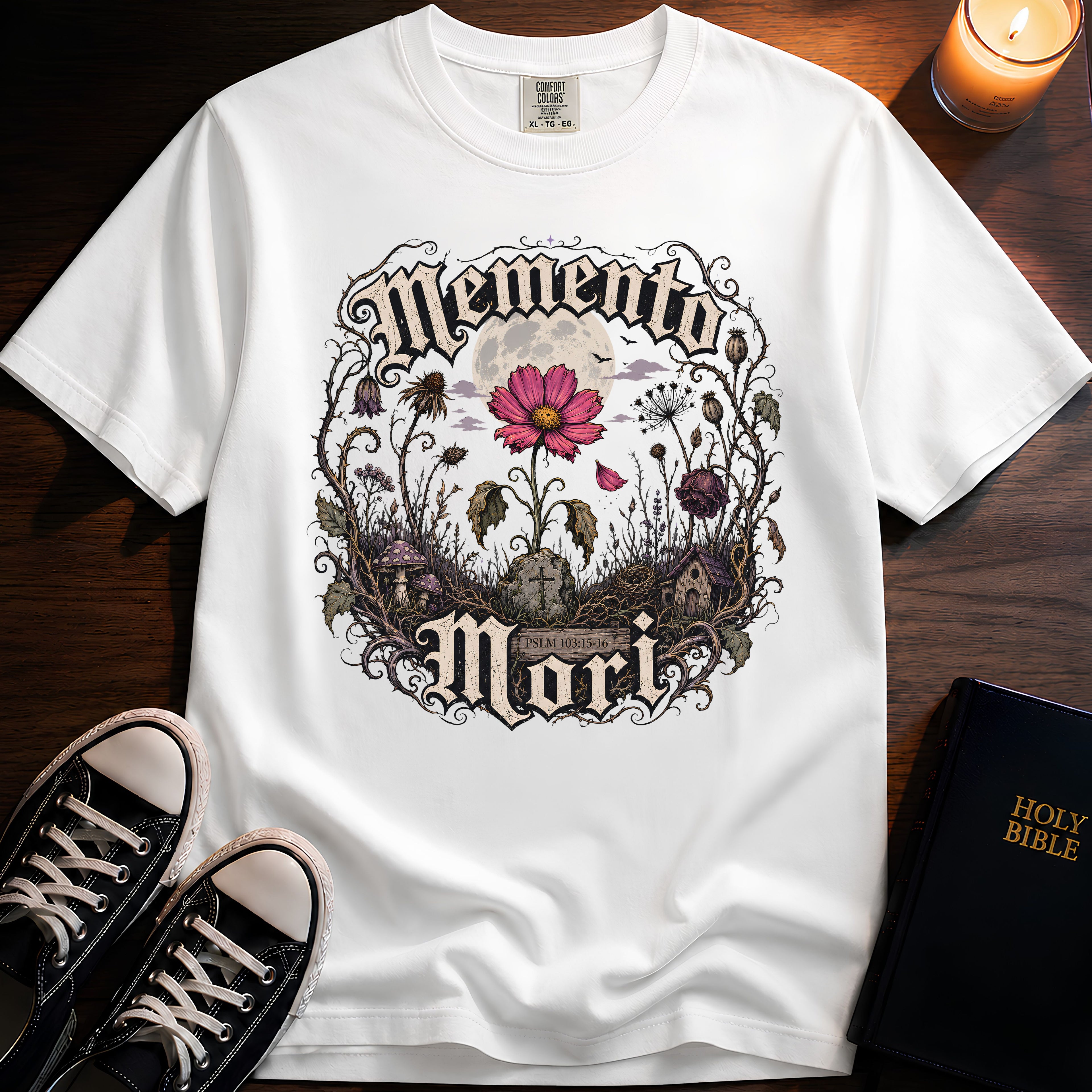 Memento Mori Flower T-Shirt