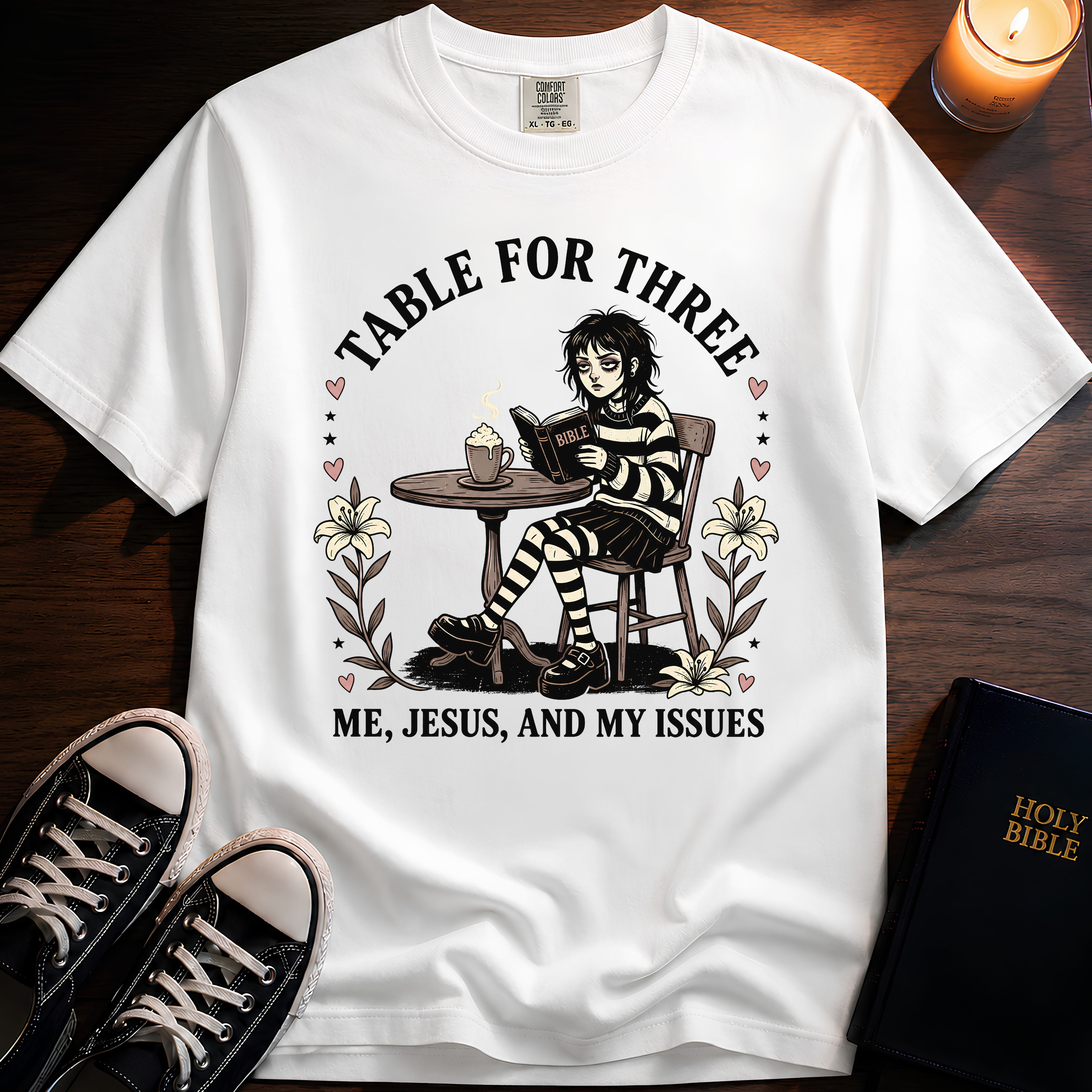 Table For Three T-Shirt