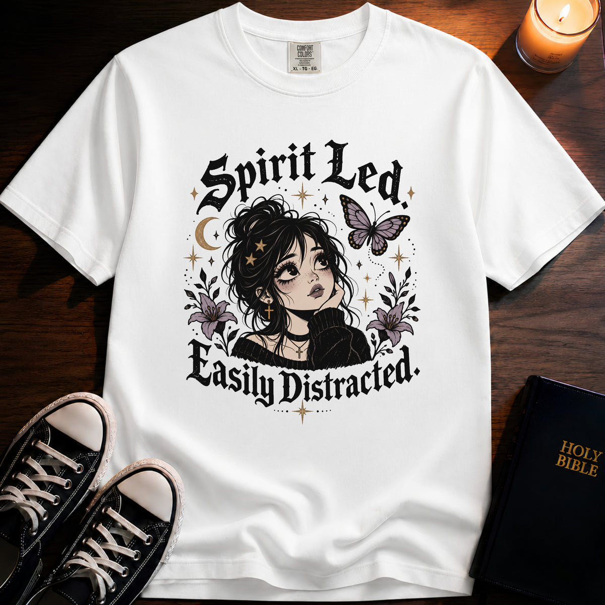 Spirit Led Easily Distracted T-Shirt